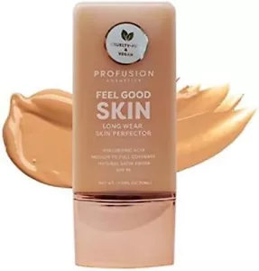 Profusion Cosmetics Lightweight Liquid Foundation,Med,SPF15,with Hyaluronic Acid - Picture 1 of 6