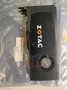 NVIDIA GEFORCE ZOTAC GTX470 1280MB 1.25GB GDDR5 320BIT GPU7 GRAPHIC CARD JT-38 - Picture 1 of 5