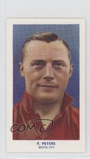 1939 R & J Hill Nyasa Famous Footballers Tobacco Frank Peters #57