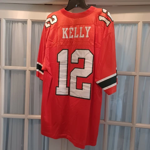 Nike Miami Hurricanes Jim Kelly #12 Football Jersey Size Large Authentic Orange Cover