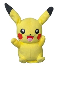 Pokemon Talking Pikachu Plush Toy Stuffed Tomy 2017 Collectible Works READ 11" - Picture 1 of 6