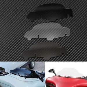 Motorcycle 6'' Windshield Windscreen Fit For Touring Electra Street Glide 96-13 - Foto 1 di 15