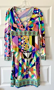 Emilio Pucci 100% Silk Skirt Top Set US 4 IT38 - Picture 1 of 13