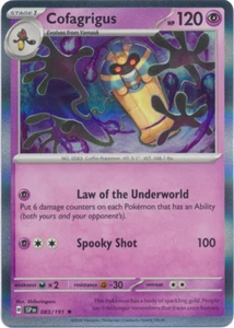 Cofagrigus 083/191 Surging Sparks Pokemon TCG Holo Raro - Imagen 1 de 1