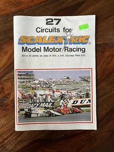 Vintage Scalextric Booklet: 27 Schaltungen für Modellmotorsport - Bild 1 von 6