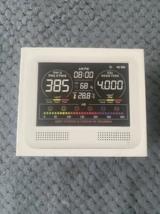 16-in-1 Air Quality Monitor Indoor with 7AQI Beep Alarm, CO2 Monitor - Picture 1 of 9