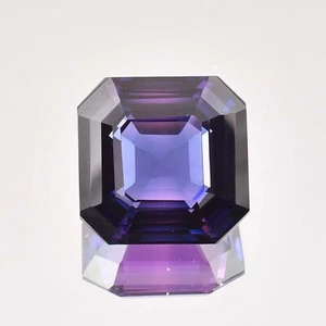 16x16 MM Natural Purple-Gray Ceylon Musgravite Square Loose Gemstone Certified - Picture 1 of 6