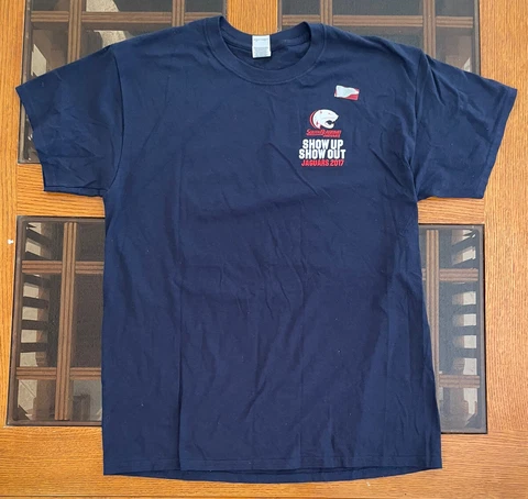 South Alabama Jaguars 2017 Hard Knock Stadium Tour T-shirt - Unisex Large Cover