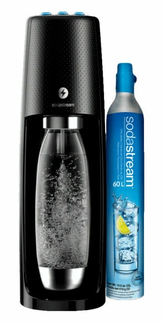 SodaStream One Touch Soda Maker Starter Pack - Black