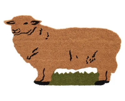 Esschert Design Kokosmatte Schaf, Fußmatte, Türmatte, Schmutzfangmatte, RB264 - Bild 1 von 3