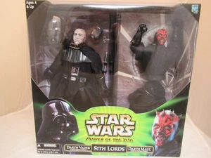 Hasbro Star Wars Macht der Jedi SITH LORDS DARTH VADER & DARTH MAUL 12" - Bild 1 von 11