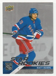 Matt Rempe RC - New York (Hockey Card) 2024-25 Upper Deck Star Rookies # 12 Mint - Bild 1 von 1