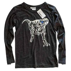 NWT Bitz Kids T Rex Dino Tee Size 8 - Picture 1 of 4