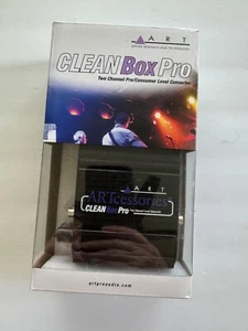 ART CLEANBoxPro 2-channel Balanced / Unbalanced Level Converter - Picture 1 of 4