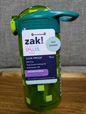 Zak! Taza de paja Sippy Cup 16 OZ Minecraft para jugadores apta para lavavajillas a prueba de fugas Foto 1 de 2