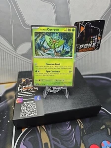 Pokémon TCG Teal Mask Ogerpon Scarlet & Violet-Twilight Masquerade 024/167 Holo - Picture 1 of 2
