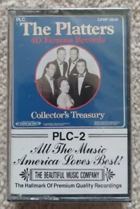 THE PLATTERS: 40 Famous Records ~ #No. 2 Cassette NEW with FREE S&H! - Picture 1 of 2