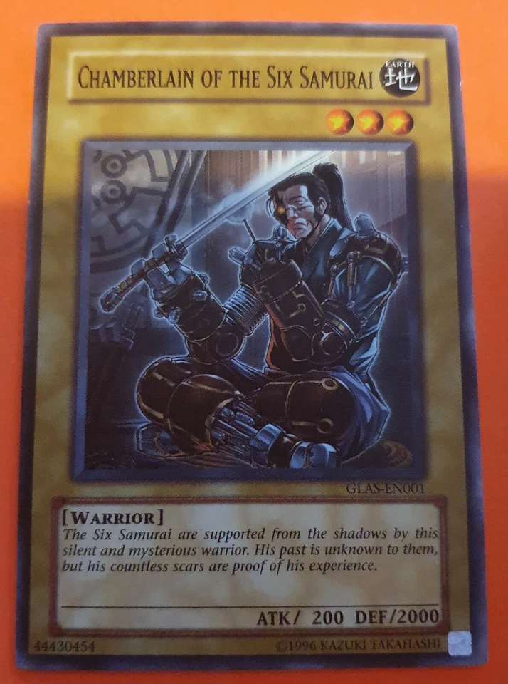 Chamberlain Of The Six Samurai - Common - Gladiator's Assault - YGO - Image 1 of 1
