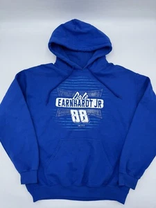 Dale Earnhardt Jr #88 NASCAR blauer Hoodie Gildan Erwachsene M gebraucht, in einwandfreiem Zustand - Bild 1 von 7