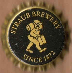 USA Plastic Lined Beer Crown Bottle Cap: Straub Brewing - Picture 1 of 1