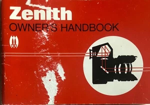 Unbenutzte Zenit EM Bedienungsanleitung / Zenith Owner's Handbook 48pp + Gatefold Diags - Bild 1 von 1