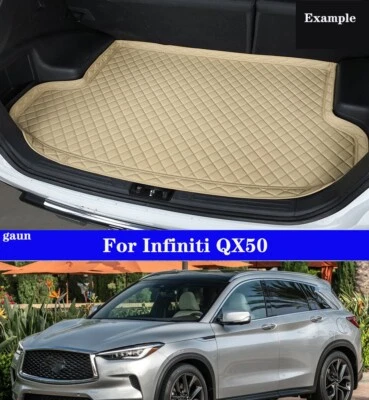 Car Trunk High Edge Anti-Skid Trunk Mat For Infiniti QX50 2021-2025 - Image 1 of 4