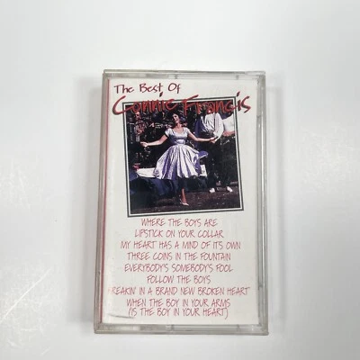 The Best Of Connie Francis Cassette Tape 1997 Vintage Foto 1 de 3