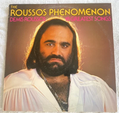 The Roussos Phenomenon, Demis Roussos 18 Greatest Songs LP, 1979 Aussie Press Ex - Image 1 of 4