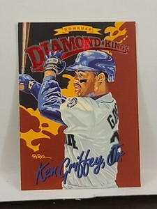 1994 Donruss Diamond Kings #DK14 KEN GRIFFEY JR SEATTLE MARINERS MLB HOF 