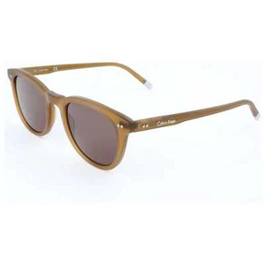 Calvin Klein Man 51mm Matte Light Brown Sunglasses CK4358S-204-51 - Picture 1 of 3