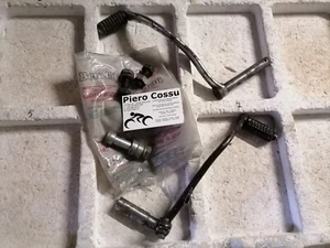 LEVA FRENO POSTERIORE + LEVA CAMBIO GUZZI V  850 1000 ORIGINALI USATE - Imagen 1 de 1