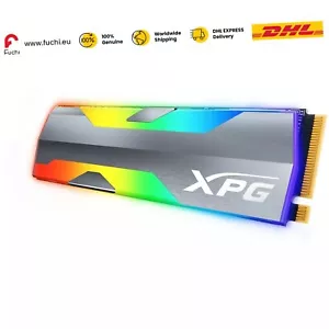ADATA XPG S20G RGB Solid State Drive (SSD) , 1 TB, NVMe, M.2. 2500 MB/s, PCIe - Picture 1 of 5