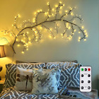 Enchanted Willow Vine Lights with Remote, Christmas Decorations Flexible DIY Vin