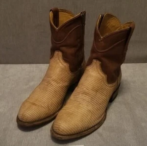 Tecovas Canyon Relic Nick (Dean) Zip Cowboy Boot Men Sz 10EE - Picture 1 of 9