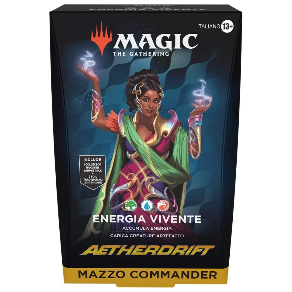 Aetherdrift Commander Deck Living Energy MTG ITA Magic - Image 1 of 1