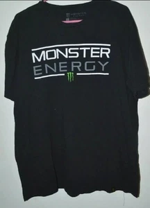 NEU OFFIZIELLES MONSTER ENERGY T-SHIRT GRÖSSE 3XL IN HERREN NORMAL WEAR FARBE SCHWARZ - Bild 1 von 3