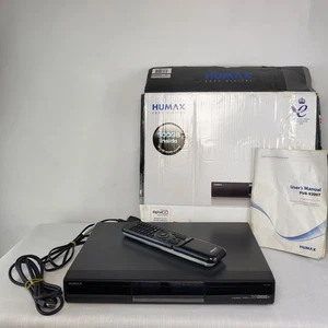 Registratore Humax PVR-9300T Freeview 500GB sintonizzatore HD e telecomando e scatola testato funzionante - Foto 1 di 24