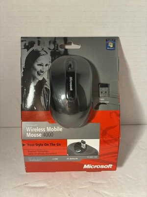Microsoft Mobile 4000 Wireless BlueTrack Mouse 1383 SEALED NEW - Image 1 of 2