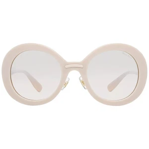 MIU MIU Sunglasses MU04VS 158204 CORE COLLECTION 04VS Beige + Brown/Silver - Picture 1 of 17