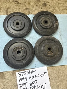 1999 Arctic cat ZRT 600 skid idler bogey wheels 375 - Picture 1 of 7