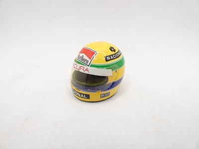Ayrton Senna 1990 Acura 1/8 F1 Helm Formel 1 Defekt - Bild 1 von 3