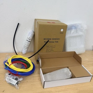 GE Under Sink 5 Stage Reverse Osmosis Water Filtration System GXRV40TBN White - Picture 1 of 7