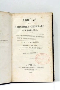 Histoire des voyages Tome XII J.F. Laharpe Paris, 1820 - Foto 1 di 5