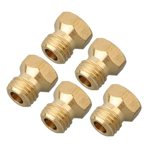Easy Installation Natural Gas Injector Kit 5PCS Gas Nozzles Brass Material - Picture 1 of 12
