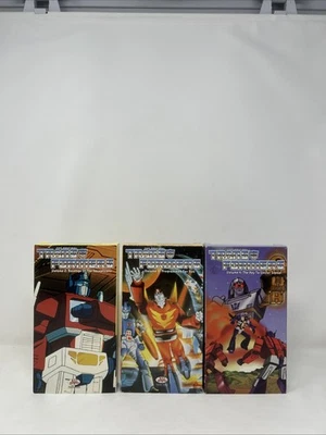 The Original Transformers Volume 2 Volume 3 Volume 4 VHS - Image 1 of 4