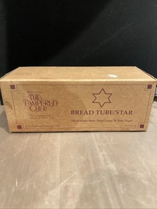The Pampered Chef Bread Tube Star Design #1570-6/96 1996 New Sealed In Box - Picture 1 of 7