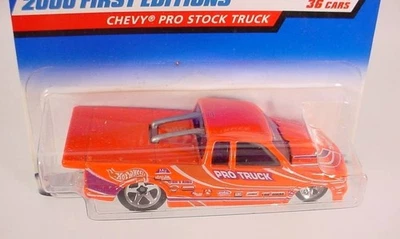 风火轮 2000 年第一版 FLO 橙色雪佛兰专业库存卡车 # 067 — 第 1/2 张图片