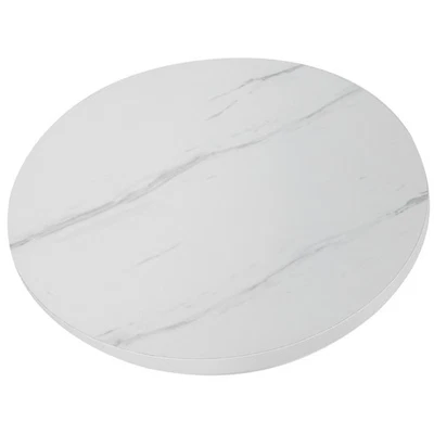 Table Turntable Rotating Plate Dining Lazy Susan Centerpiece Wood - Image 1 of 4