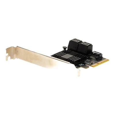 DELOCK 90498 5X CONTROLLER SATA JMicron JMB585 PCIe X4 V3.0 - Immagine 1 di 3