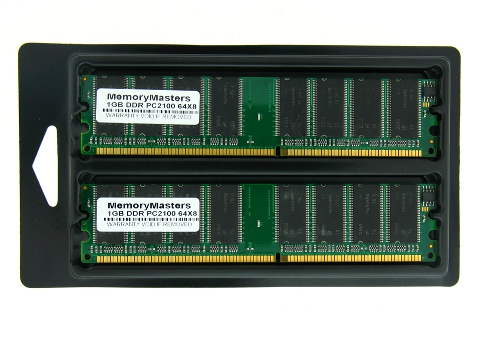 2GB 2X1GB MEMORY FOR EMACHINES T1740 T1742 T1840 T1842 T1860 T1862 - Image 1 of 1